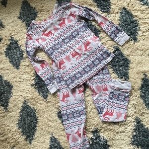 Baby Gap Holiday Pajamas sz 4t